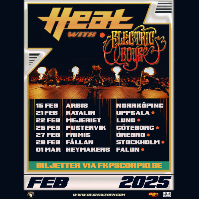 Electric Boys - Heat - Scandinavian Tour